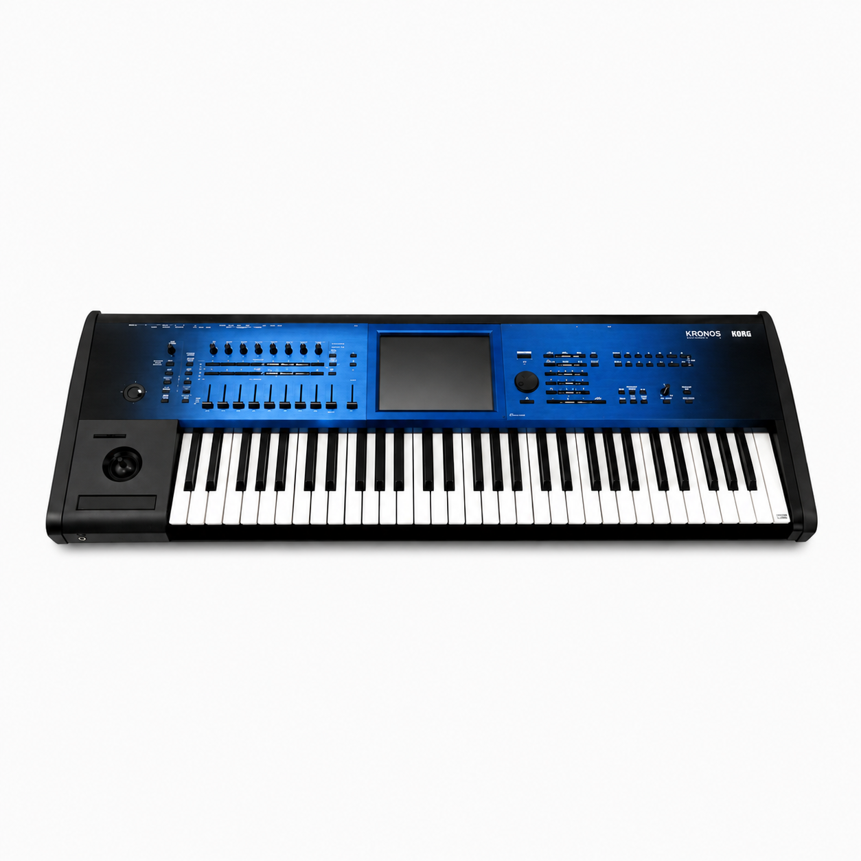 KORG KRONOS 1_2 61 BLACK WİTH BLUE CAMOUFLAGE COLOR PROTECTION MASK FOLİO TERMAL QUALİTY