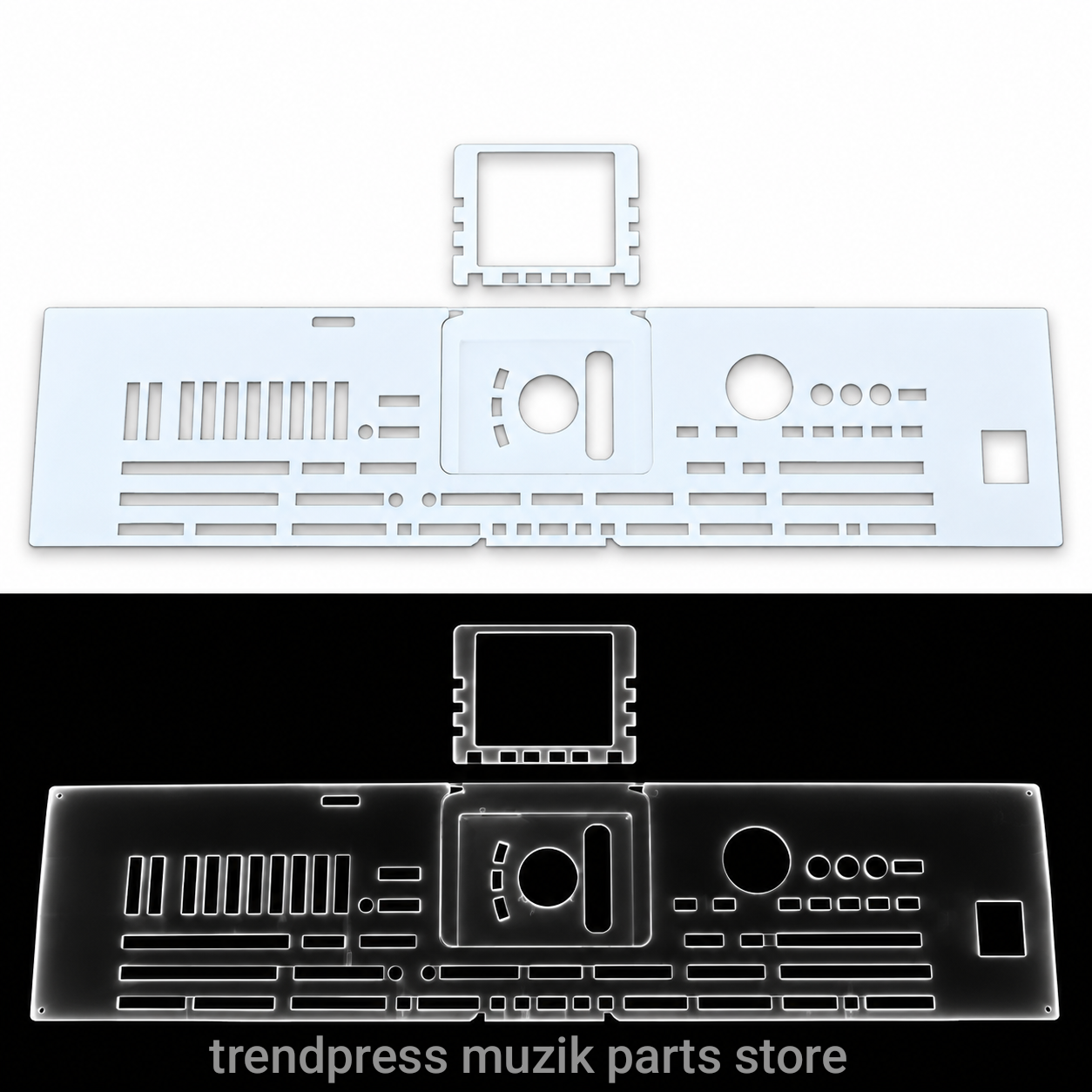 KORG PA3X 61 KEY GLASS PROTECTION MASK TERMAL TRANSPARENT QUALİTY