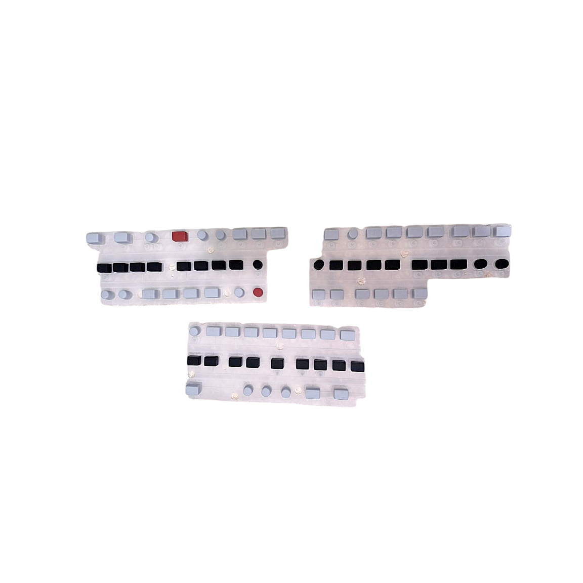 Korg Pa600 Rubber button panel Right, left, and center Set Original