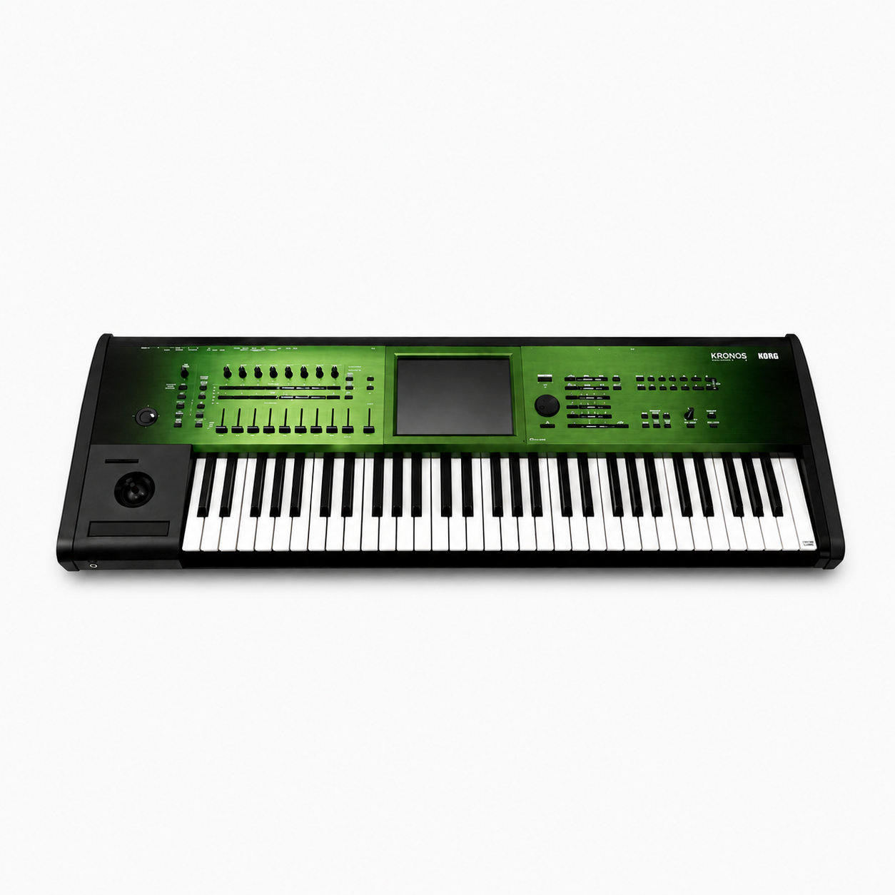 KORG KRONOS 1_2 61 BLACK ON GREEN CAMOUFLAGE COLOR PROTECTION MASK FOLİO TERMAL QUALİTY