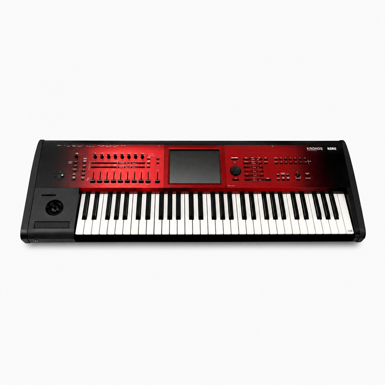 KORG KRONOS 1_2 61 BLACK ON RED CAOMUFLAGE COLOR PROTECTION MASK FOLİO TERMAL QUALİTY