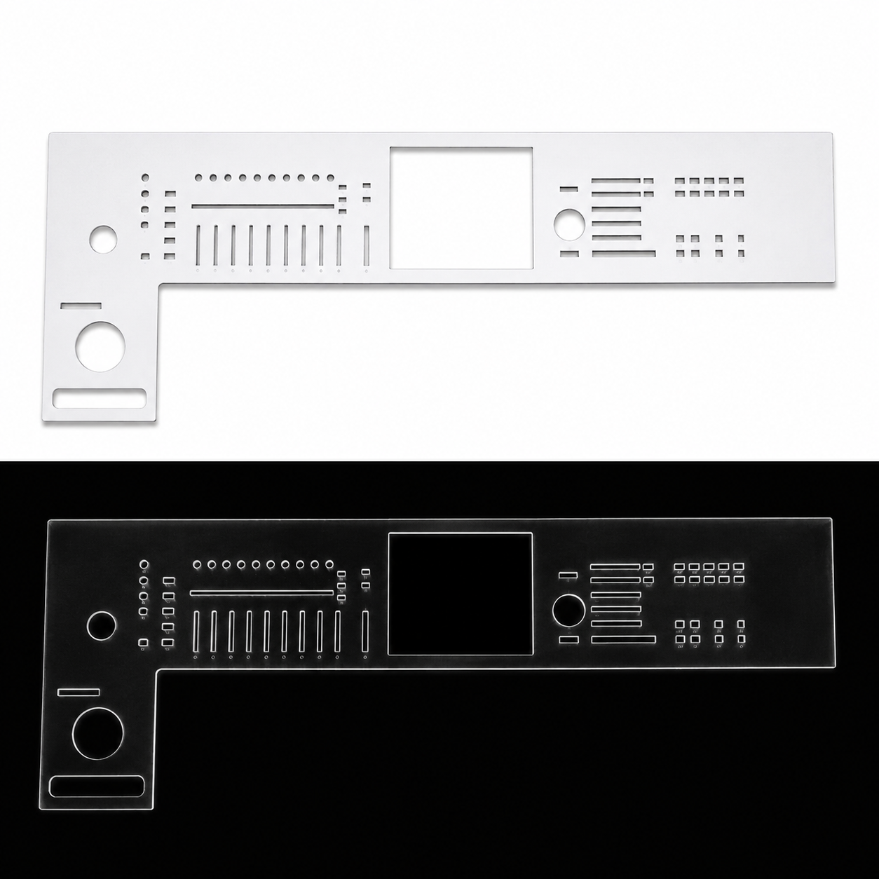 KORG KRONOS 1_2 61 GLASS PROTECTION MASK TERMAL TRANSPARENT QUALİTY