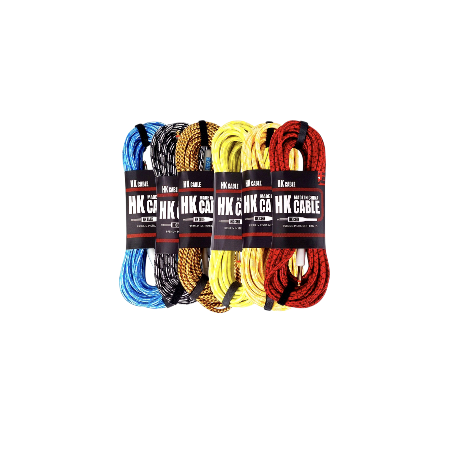 HK GİTAR KUMAŞ KABLO 5MT ORİJİNAL All COLORS