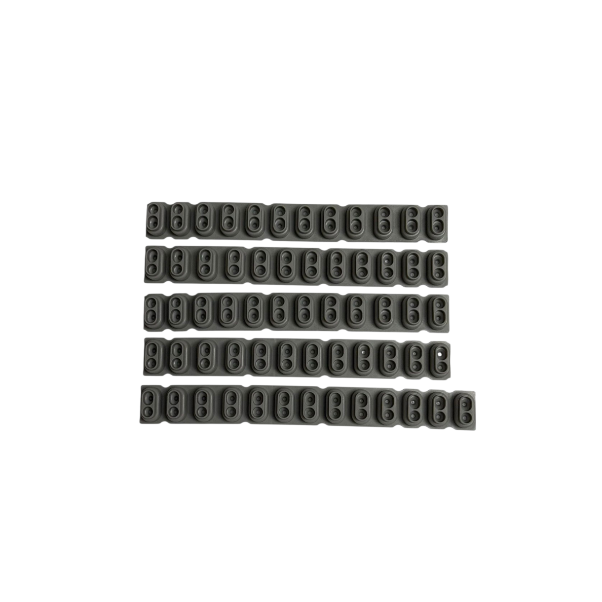 KORG PA600 PA900 PA1000 X50 PA500 - Lastik Contact SET (4x12P + 1x13P)