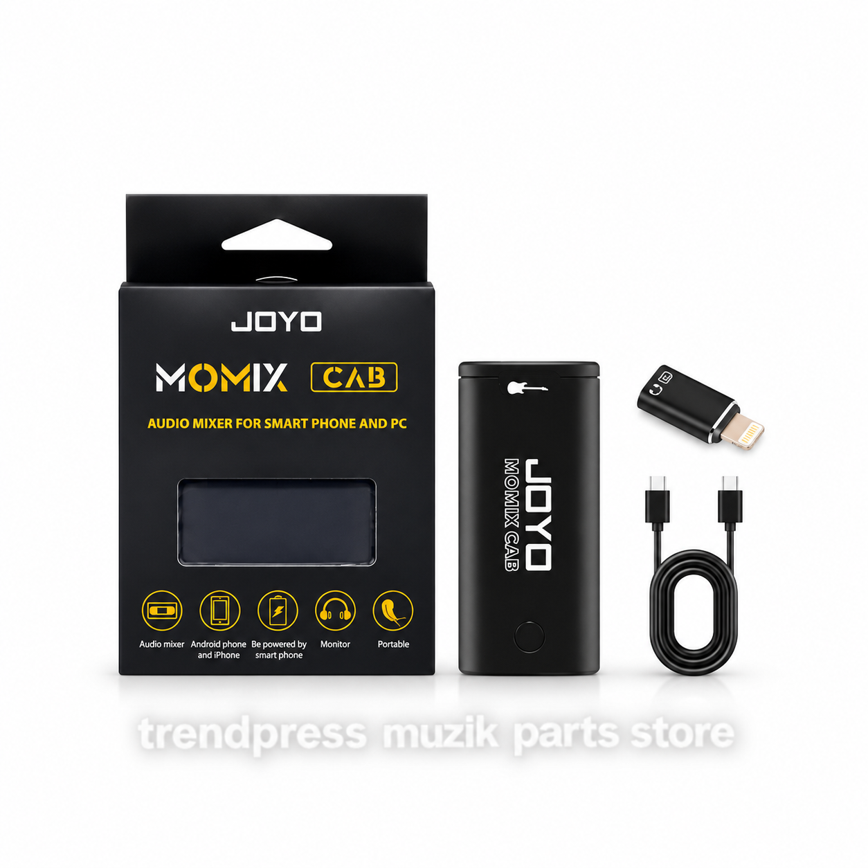 JOYO MOMIX CAB Audio Mixer For Smart Phone (iPhone & Android) and PC (Windows & Mac) Original